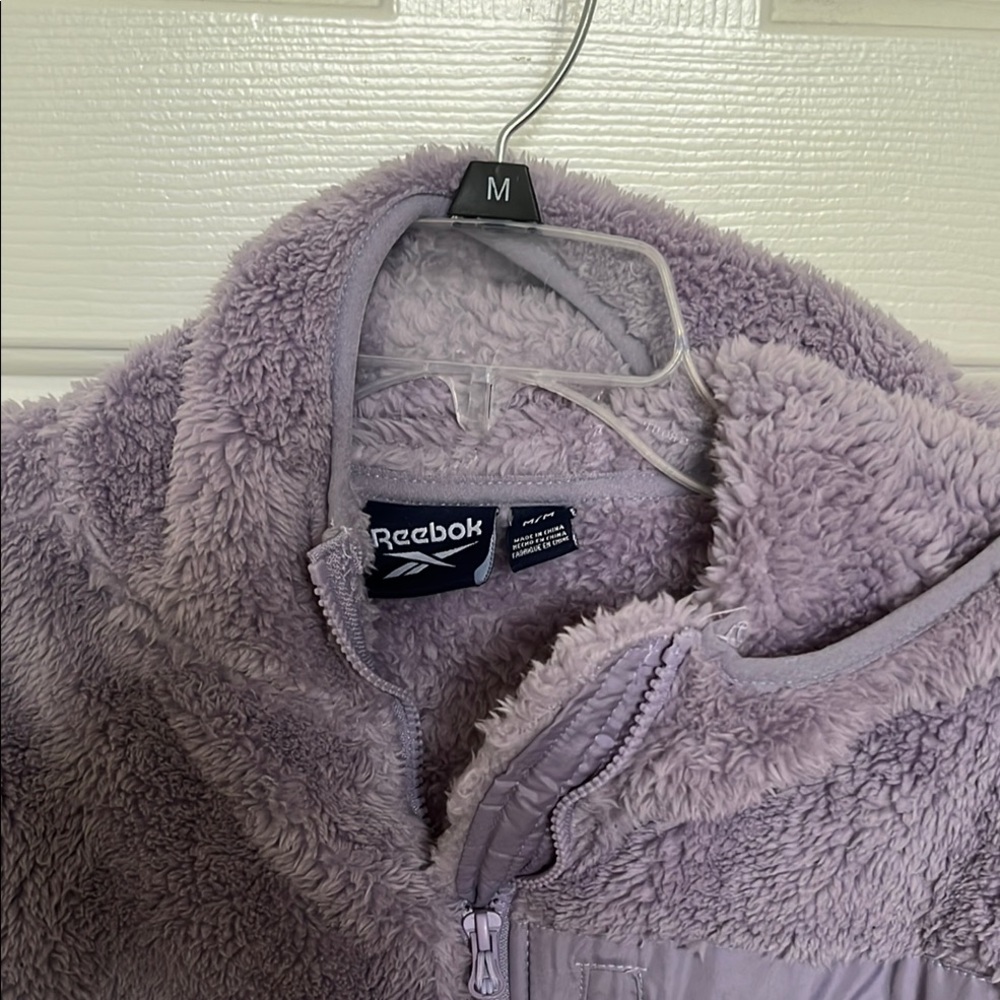 Reebok Lavender Teddy Jacket - Picture 4 of 5